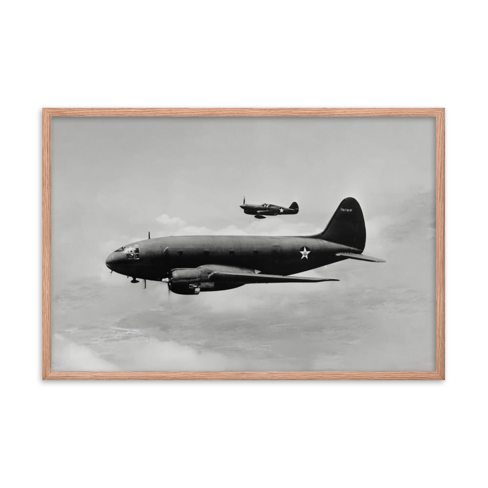 C-46 Commando Framed poster