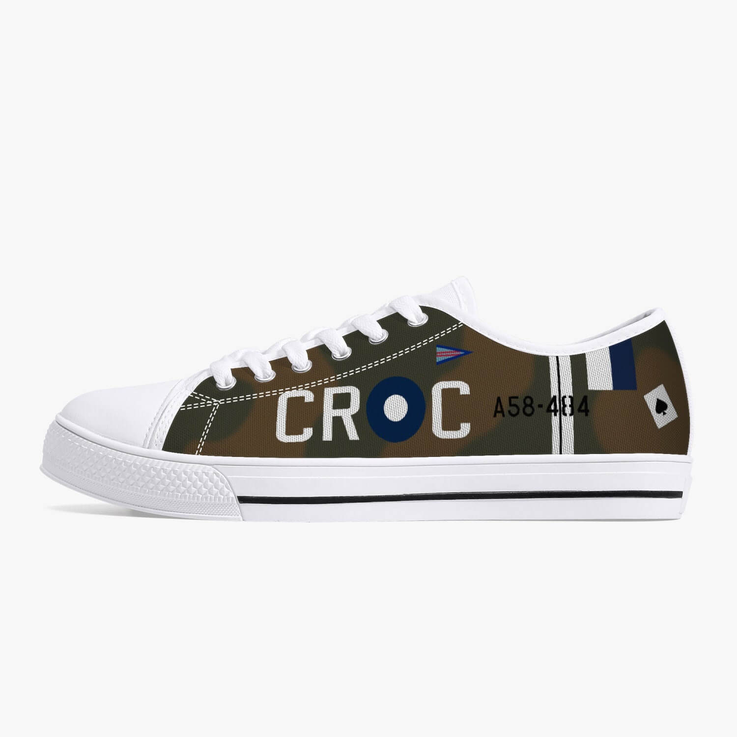 Spitfire "CR-C" Low Top Canvas Shoes - I Love a Hangar