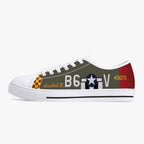 P-51 "Isabel III" Low Top Canvas Shoes - I Love a Hangar
