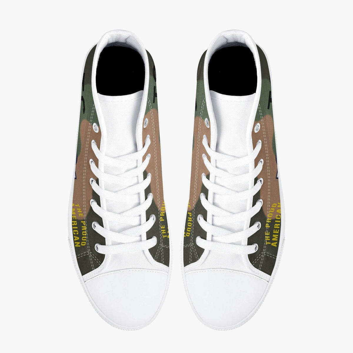 A-1 "The Proud American" High Top Canvas Shoes - I Love a Hangar