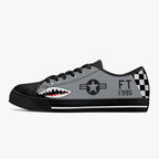 A-10 "Tigers Sharks" Low Top Canvas Shoes - I Love a Hangar