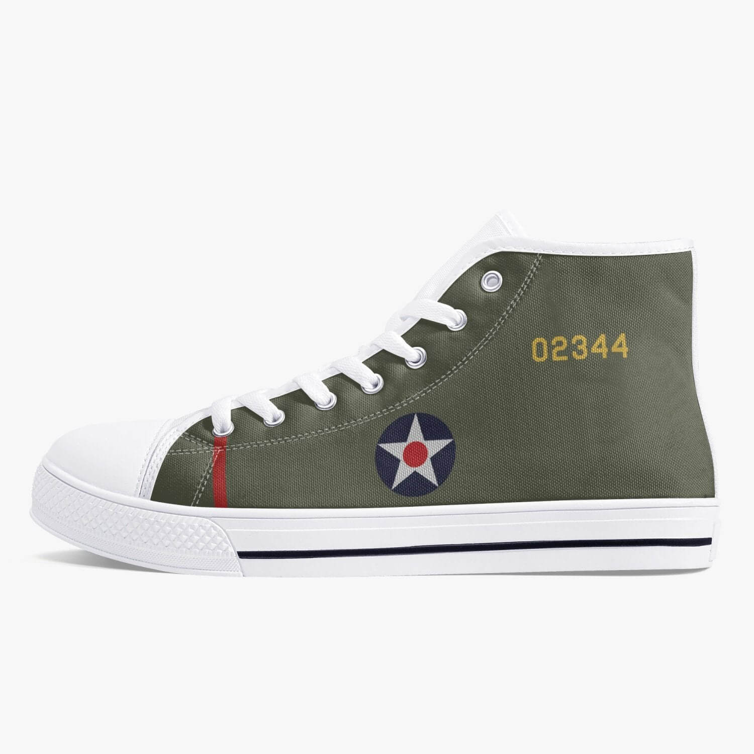 B-25 "Doolittle Raiders" High Top Canvas Shoes - I Love a Hangar