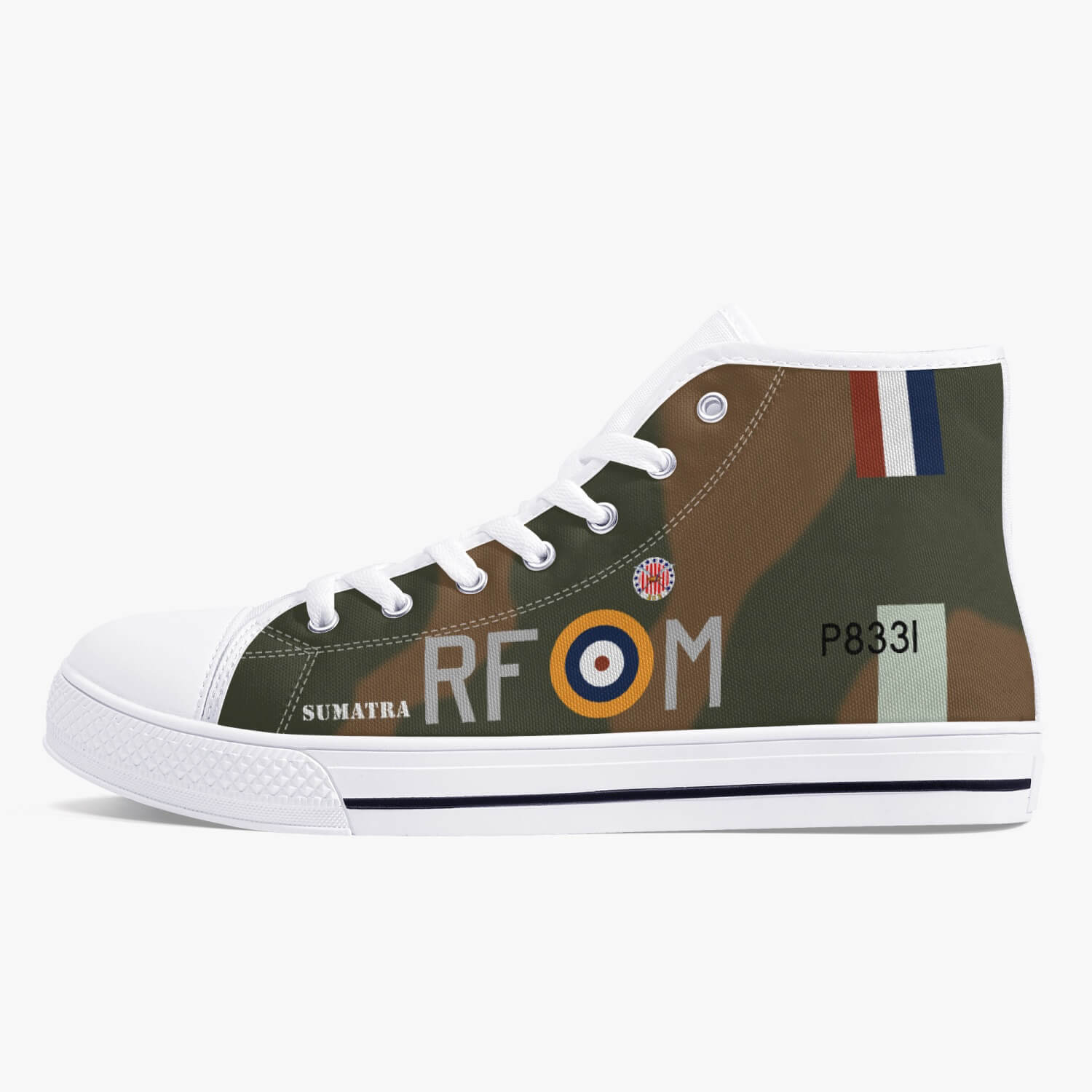 Spitfire "RF-M" High Top Canvas Shoes - I Love a Hangar