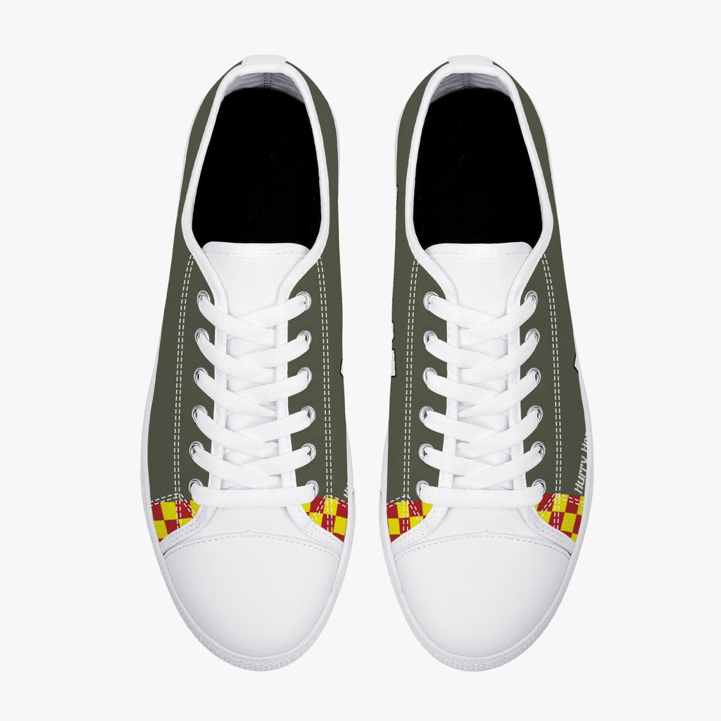P-51 "Hurry Home Honey" Low Top Canvas Shoes - I Love a Hangar