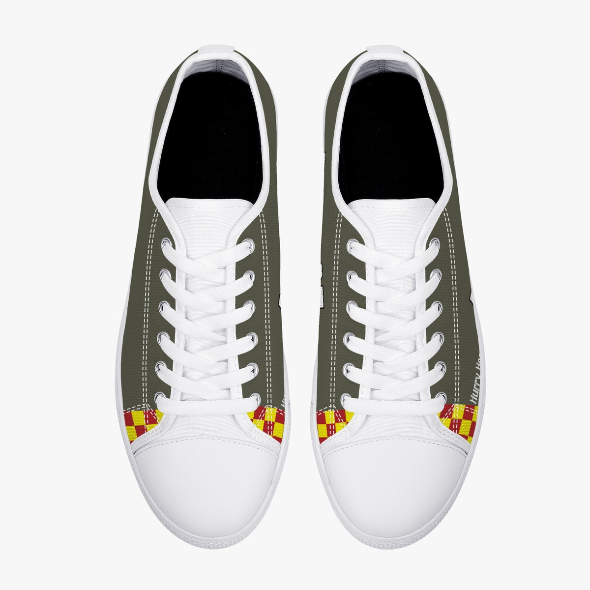 P-51 "Hurry Home Honey" Low Top Canvas Shoes - I Love a Hangar