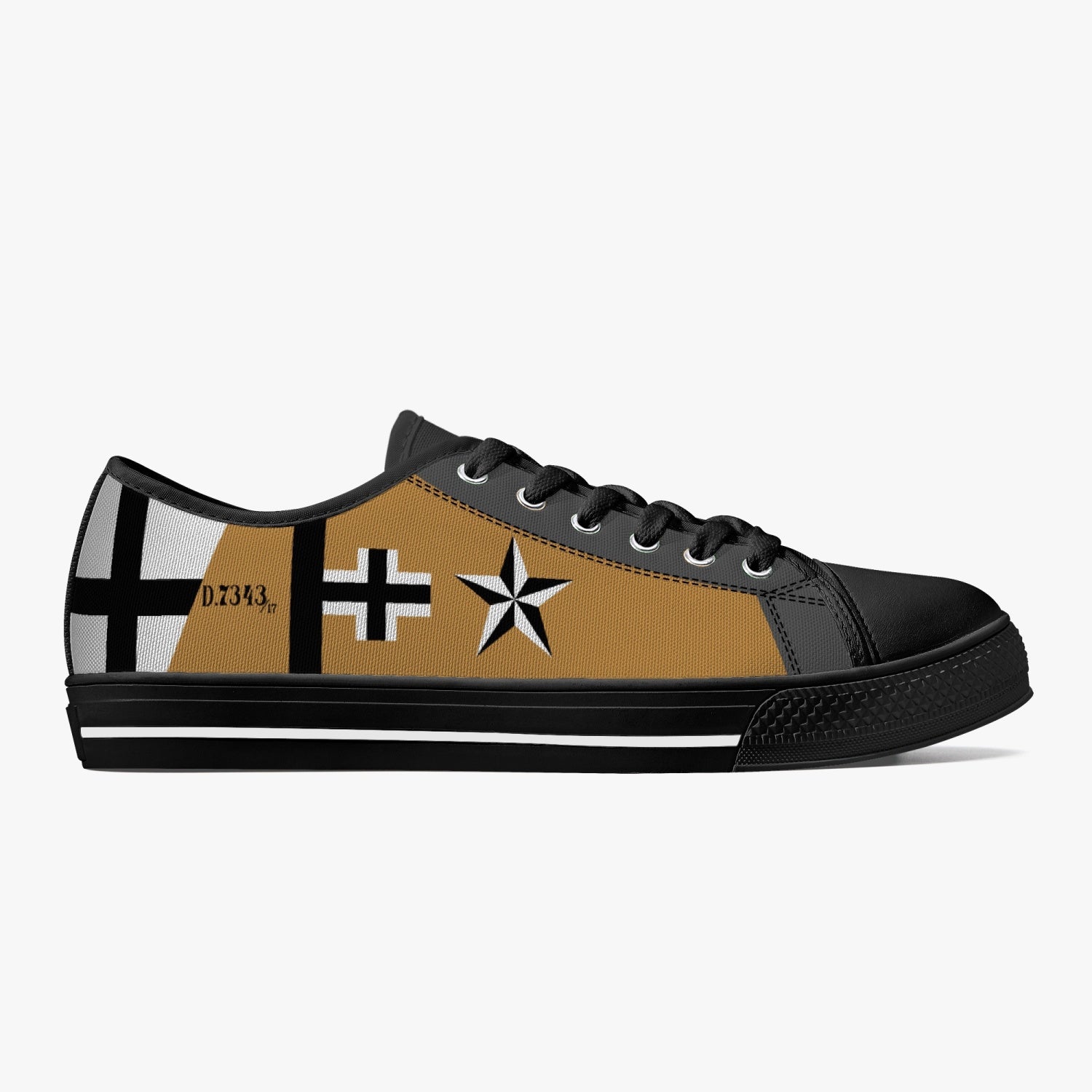 Albatros D.Va "D.7343" Low Top Canvas Shoes - I Love a Hangar