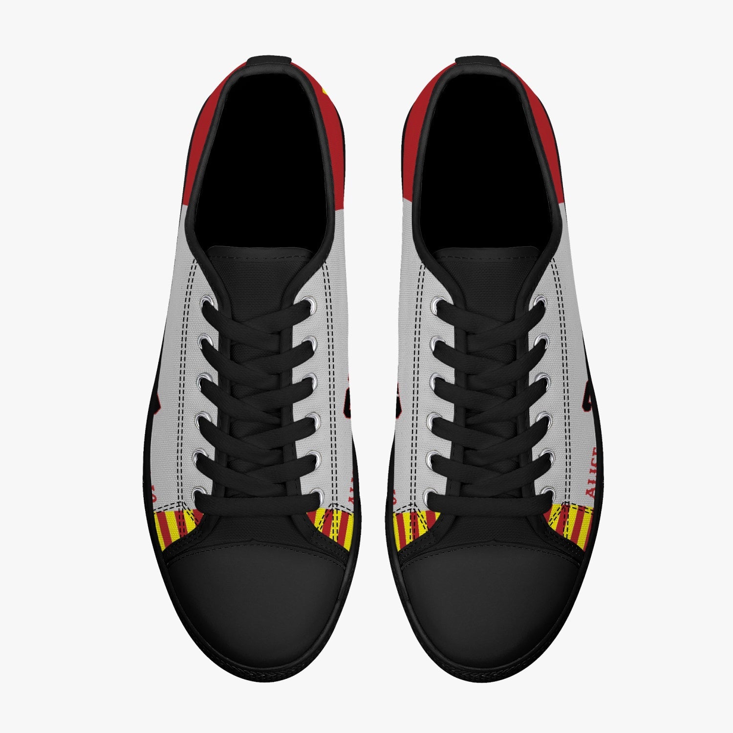 P-51 "Alice-Jo" Low Top Canvas Shoes - I Love a Hangar