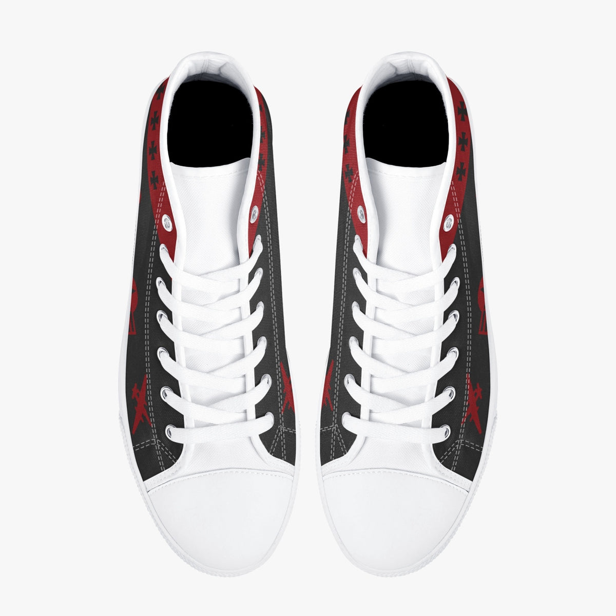 U-2 "Dragon Lady" High Top Canvas shoes - I Love a Hangar