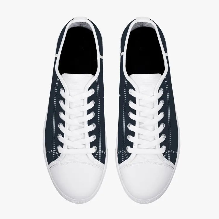 F6F "White 36" Low Top Canvas Shoes - I Love a Hangar