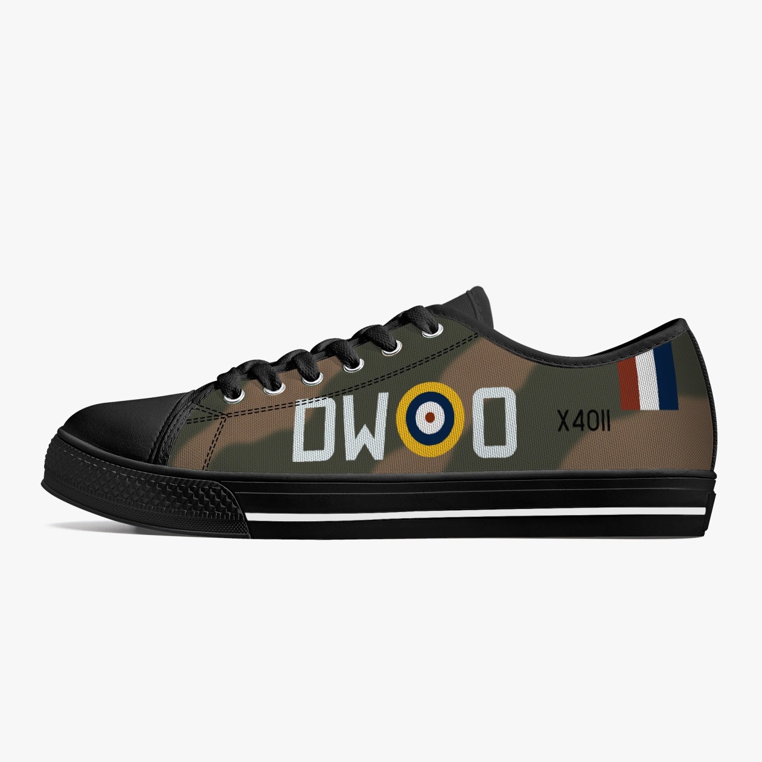 Spitfire "DW-O" Low Top Canvas Shoes - I Love a Hangar