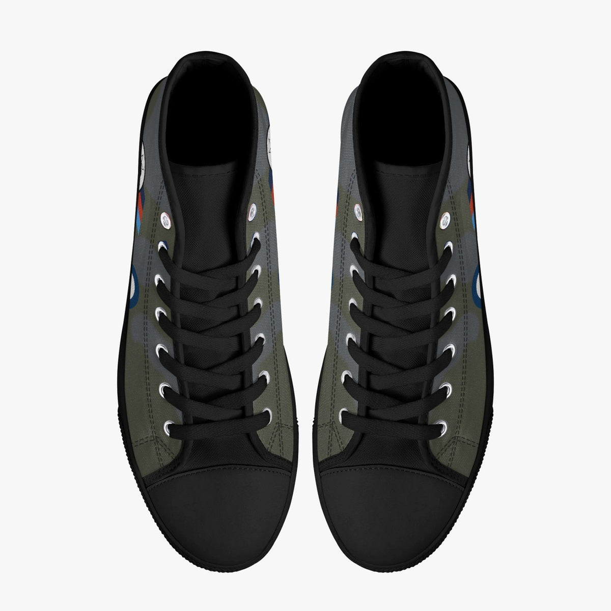 Macchi  "A7-047" High Top Canvas Shoes (Camo) - I Love a Hangar