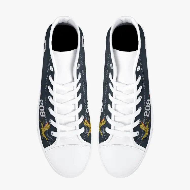 F9F-5 Panther "#209" High Top Canvas Shoes