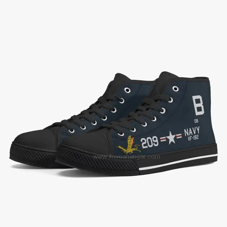 F9F-5 Panther "#209" High Top Canvas Shoes - I Love a Hangar