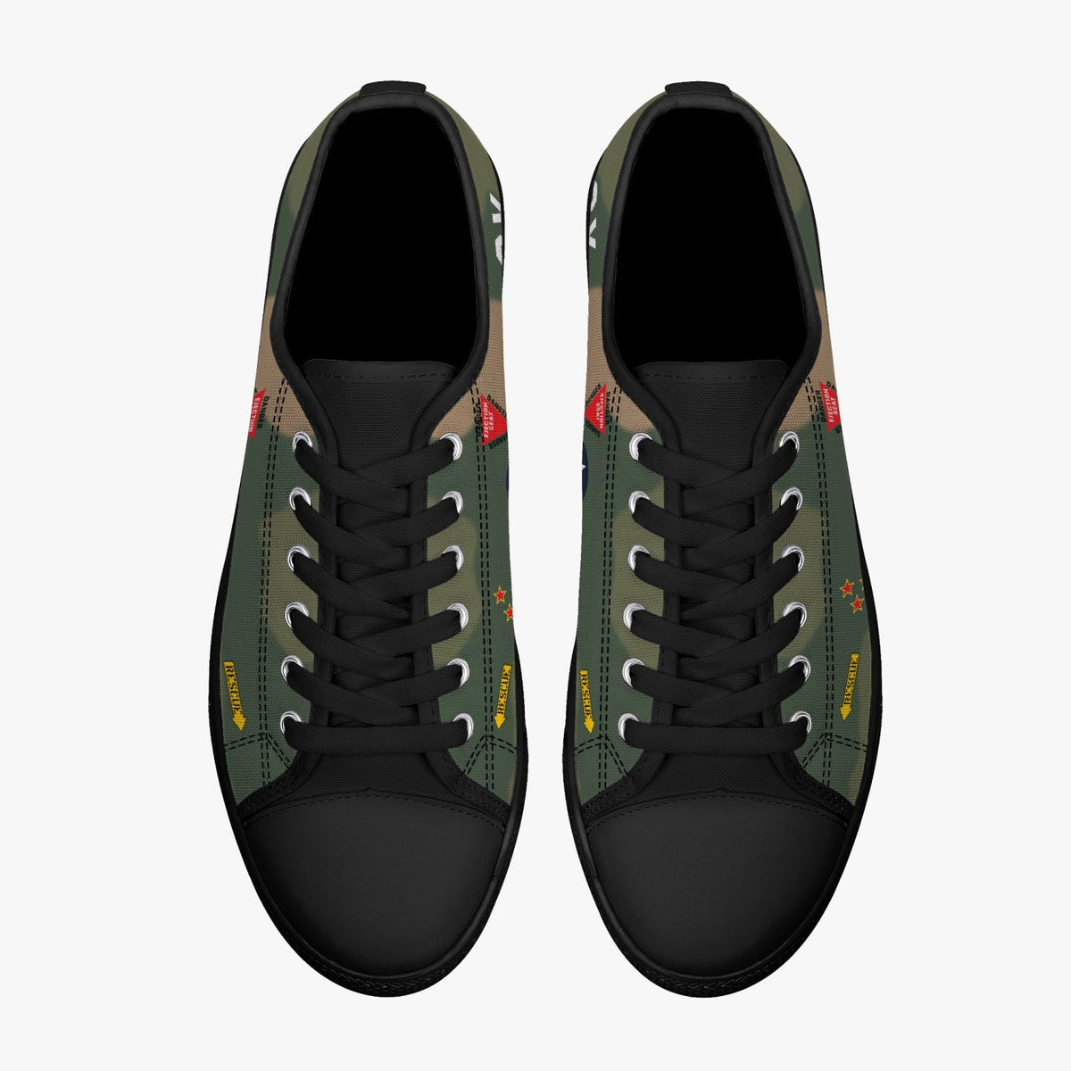 F-4 Phantom "Buick 01" Low Top Canvas Shoes - I Love a Hangar
