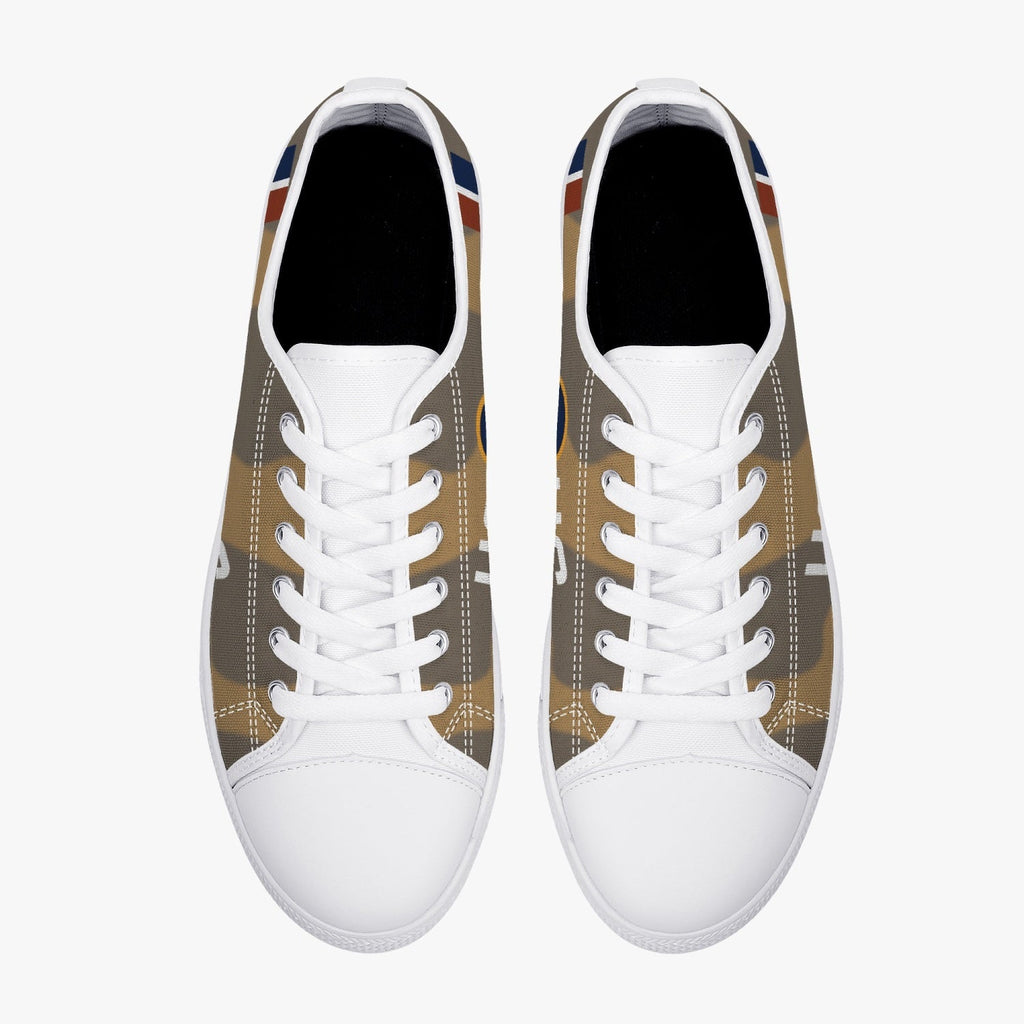 P-40 "HS-B" Low Top Canvas Shoes - I Love a Hangar