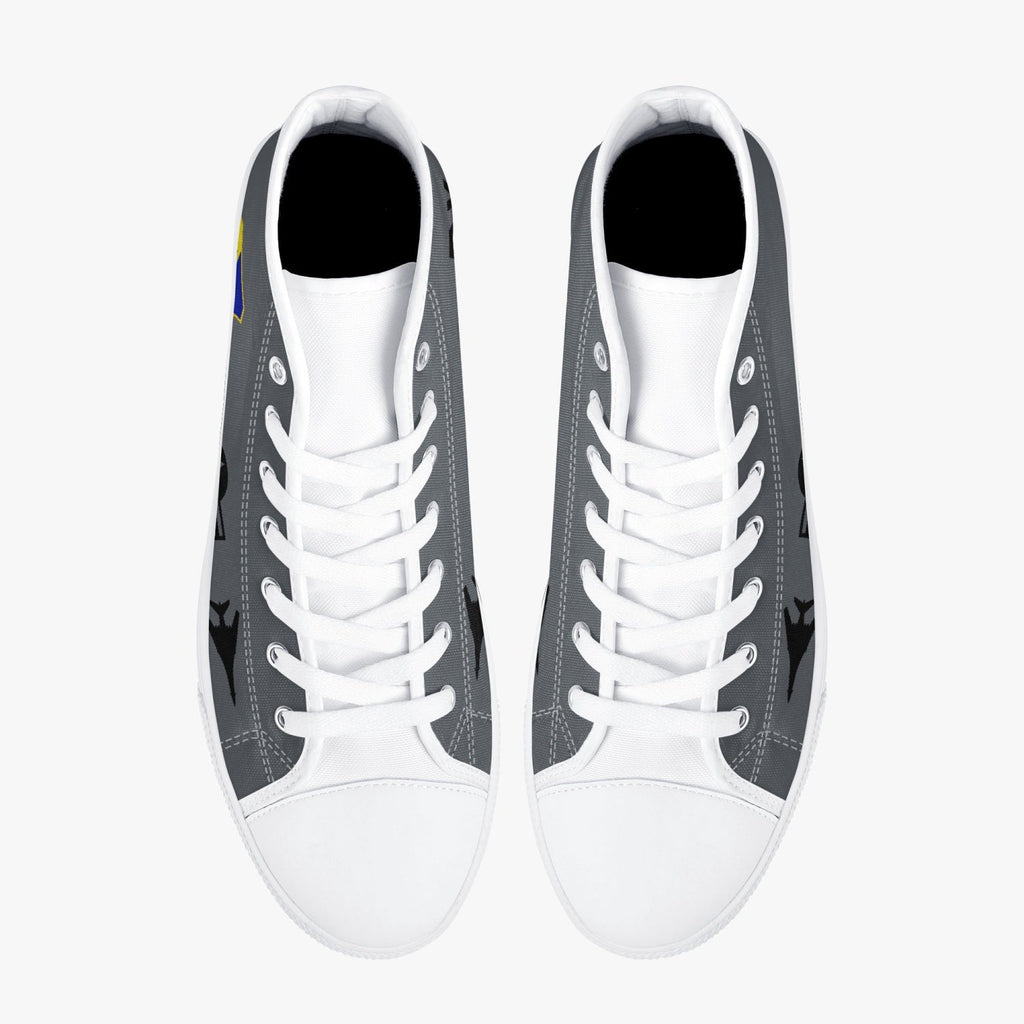 B-1 Lancer (86-0117) High Top Canvas Shoes - I Love a Hangar