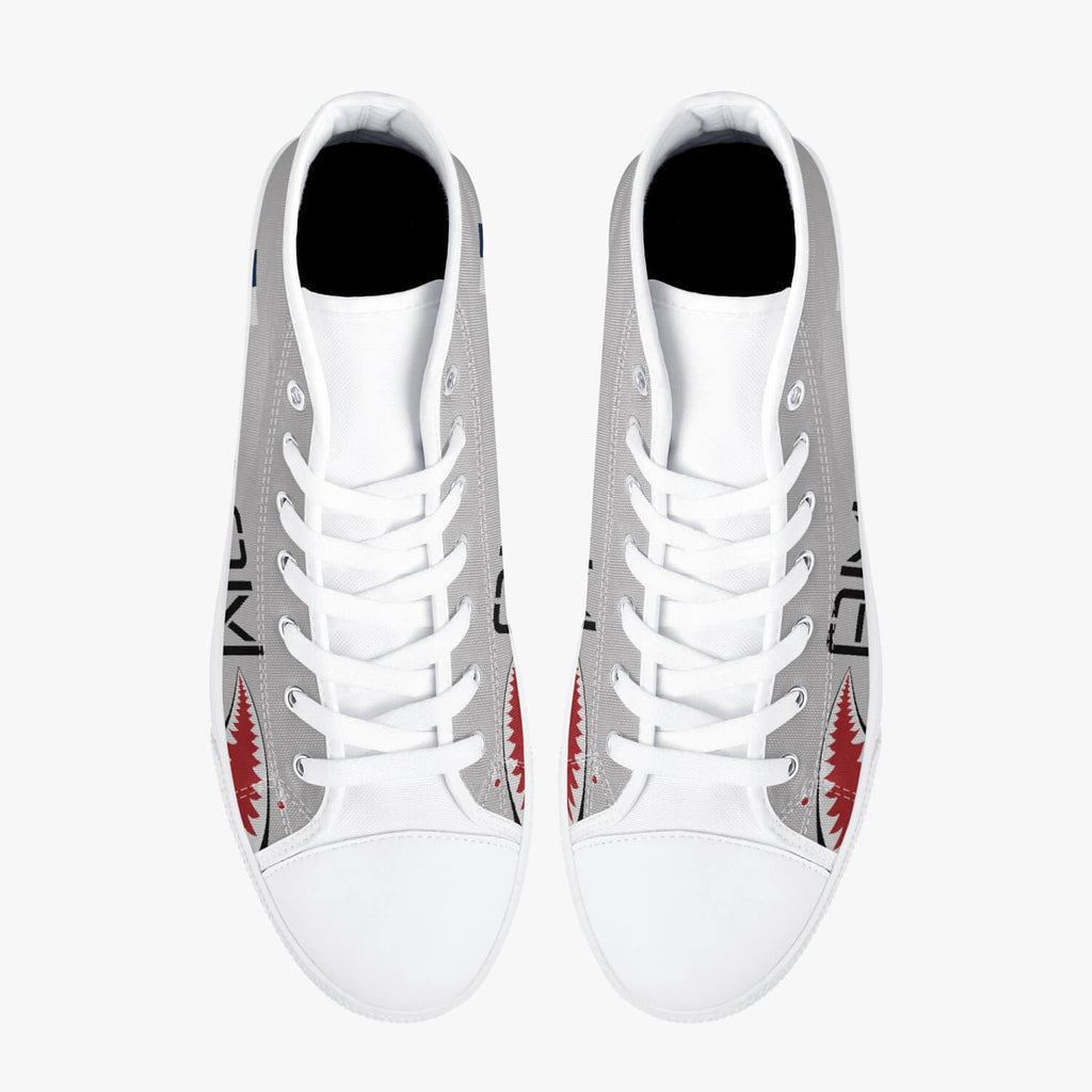 P-51 "AM-G" High Top Canvas Shoes - I Love a Hangar