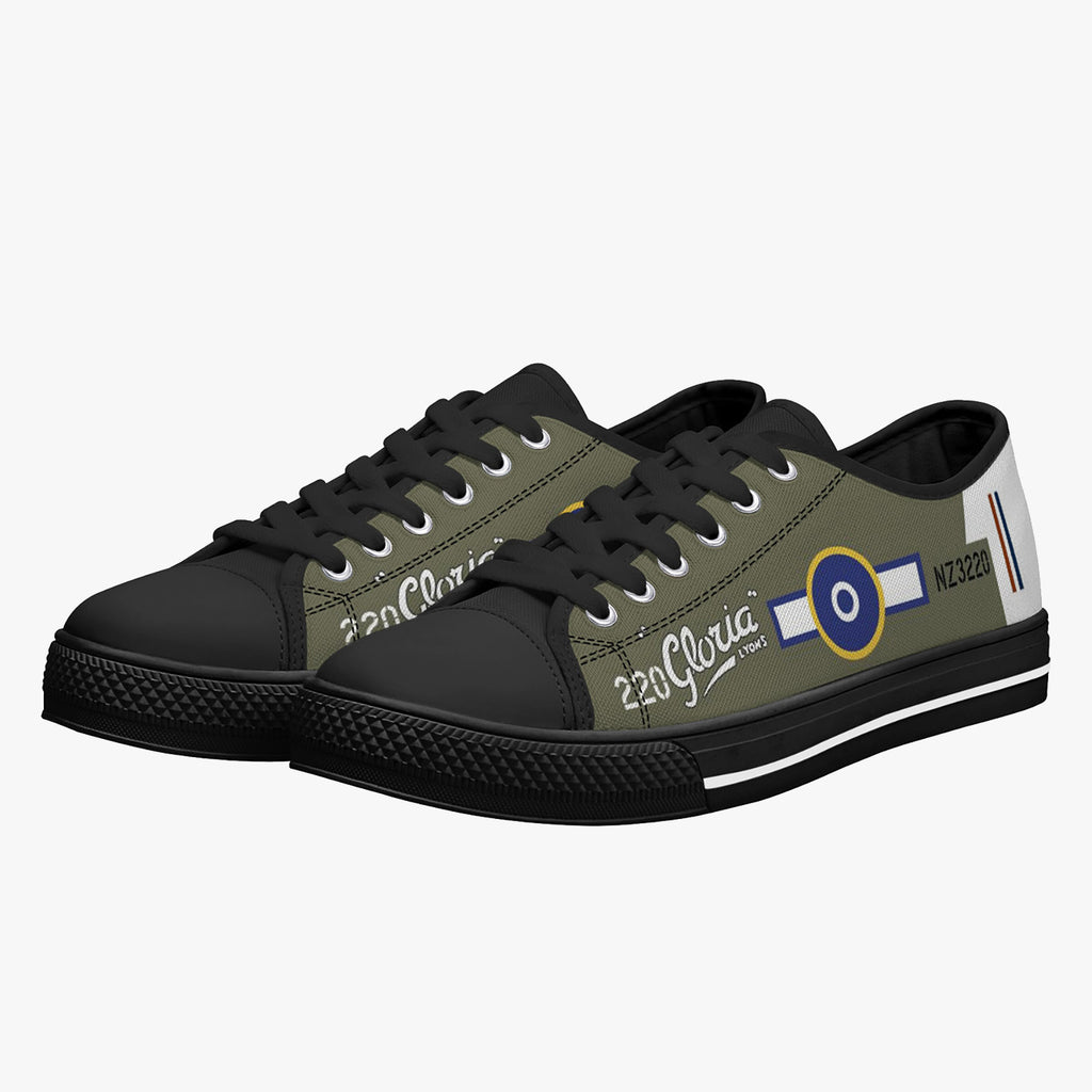 P-40 "Gloria Lyons" Low Top Canvas Shoes - I Love a Hangar