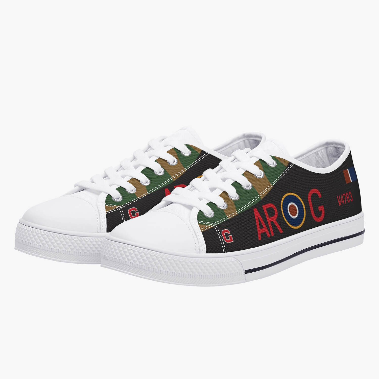 Lancaster "AR-G" Low Top Canvas Shoes - I Love a Hangar