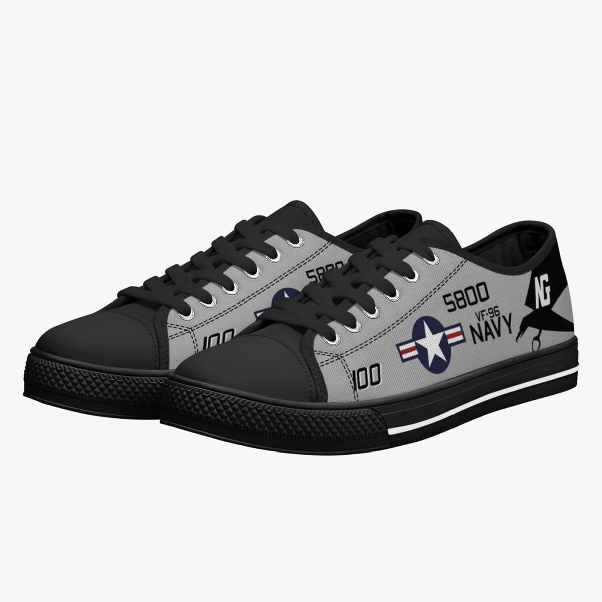 F-4 Phantom "Showtime 100" Low Top Canvas Shoes - I Love a Hangar