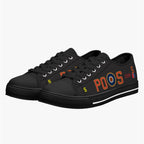 Lancaster "S for Sugar" Low Top Canvas Shoes (Black) - I Love a Hangar