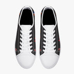 Lancaster "G for George" Low Top Canvas Shoes (Black) - I Love a Hangar