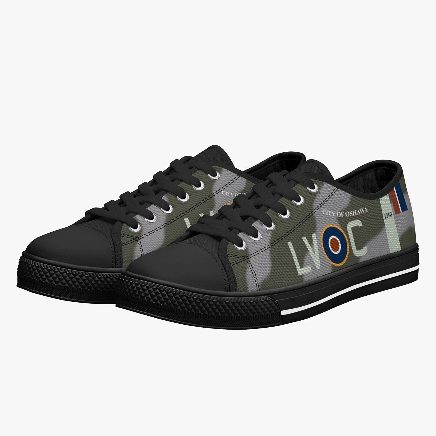 Spitfire "LV-C" Low Top Canvas Shoes - I Love a Hangar