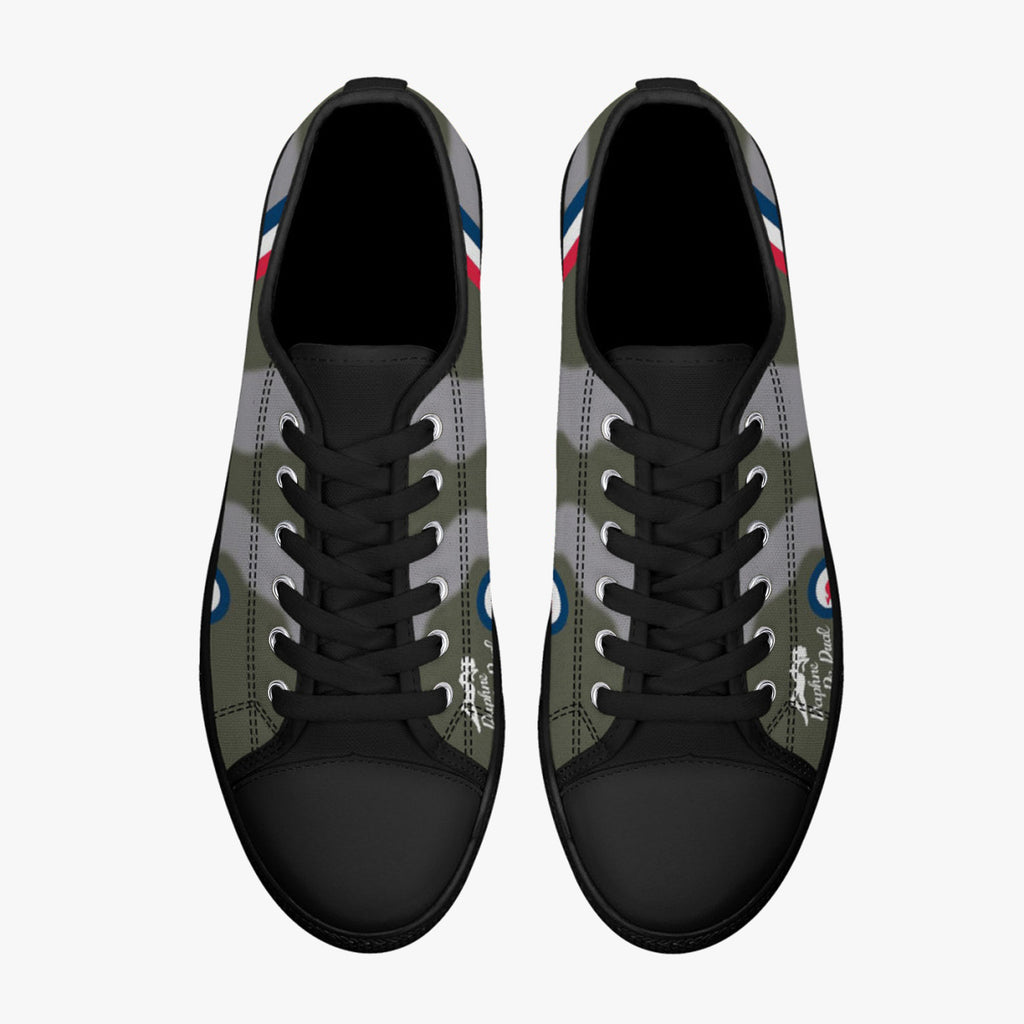 Mirage IIIO "Daphne De Dual" (A3-102) Low Top Canvas Shoes - I Love a Hangar