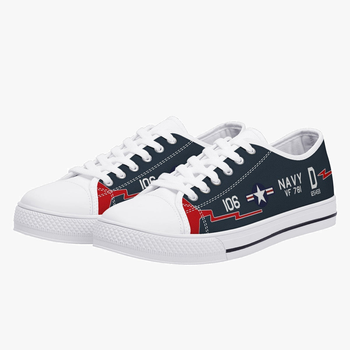 F9F-5 Panther "D106" Low Top Canvas Shoes - I Love a Hangar