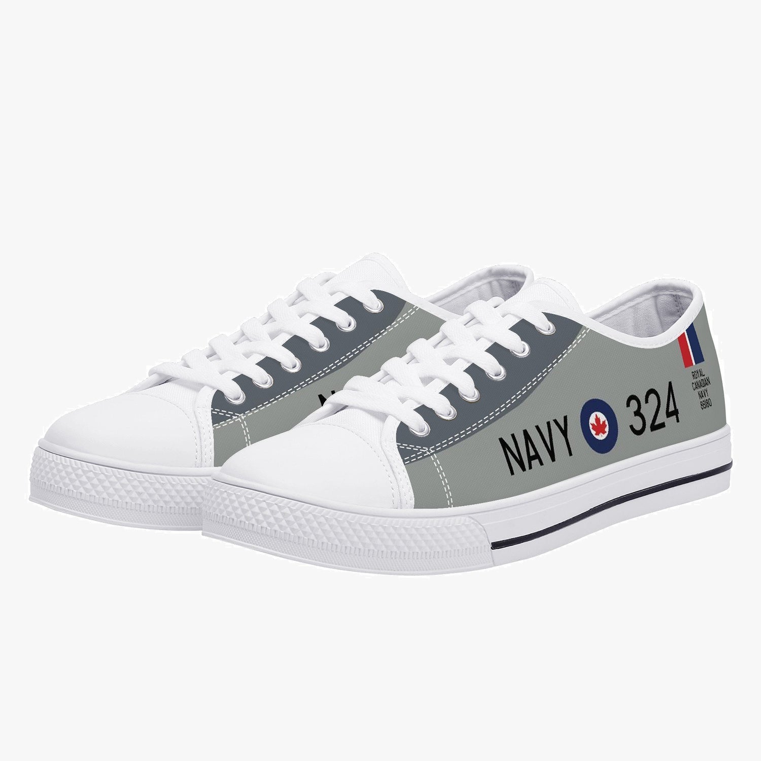 TBM-3 "Navy-324" Low Top Canvas Shoes - I Love a Hangar