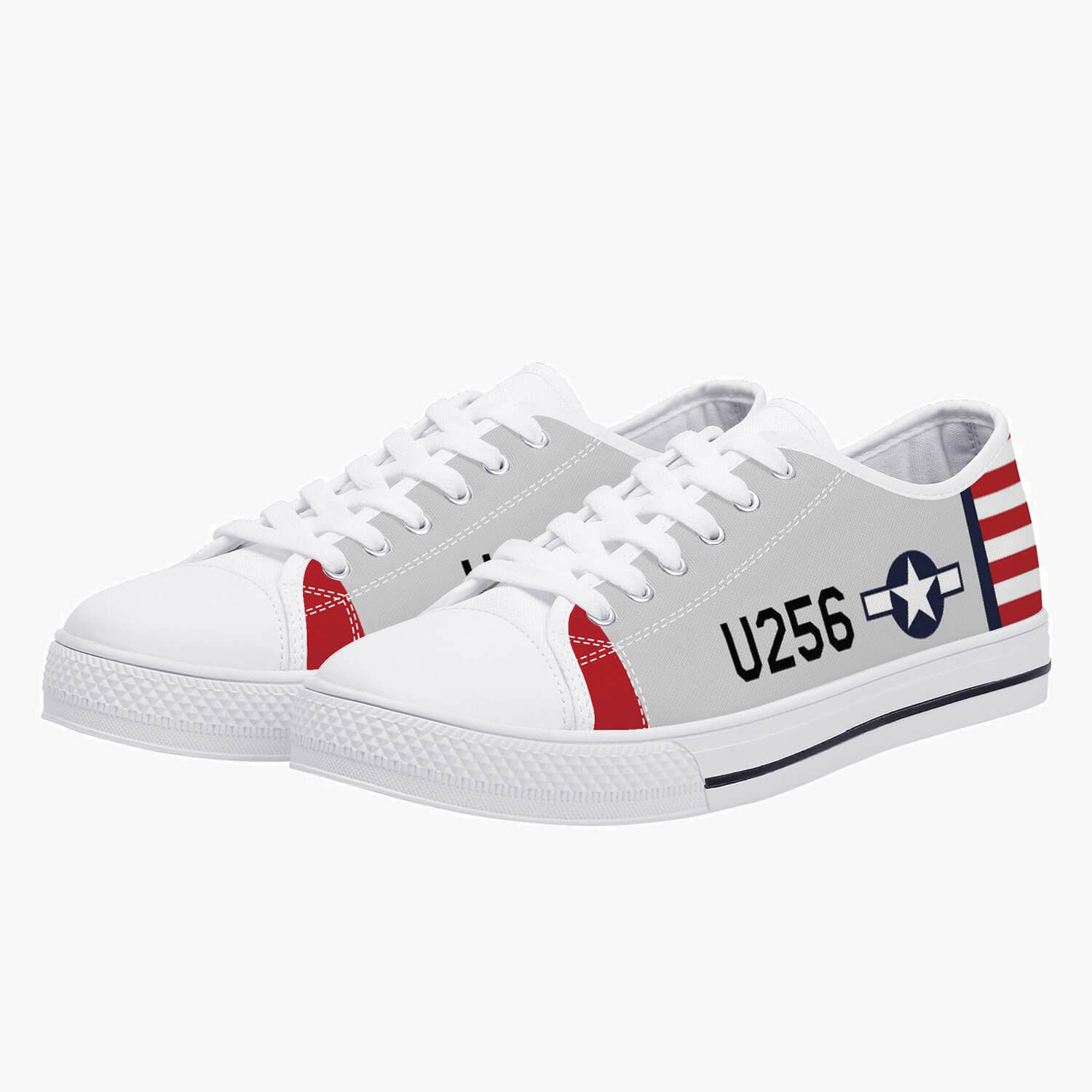 AT-6 W.A.S.P. Low Top Canvas Shoes - I Love a Hangar