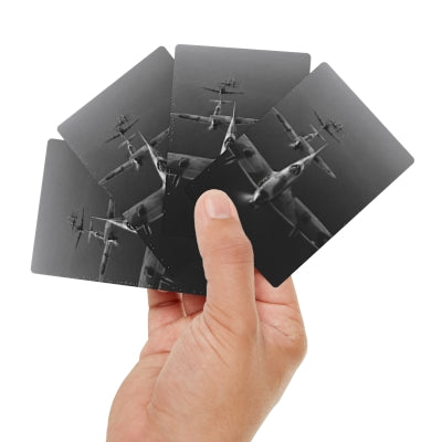 Spitfires in Line Astern Playing Cards - I Love a Hangar