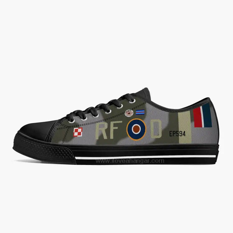 Spitfire "RF-D" Men's Low Top Canvas Shoes - I Love a Hangar
