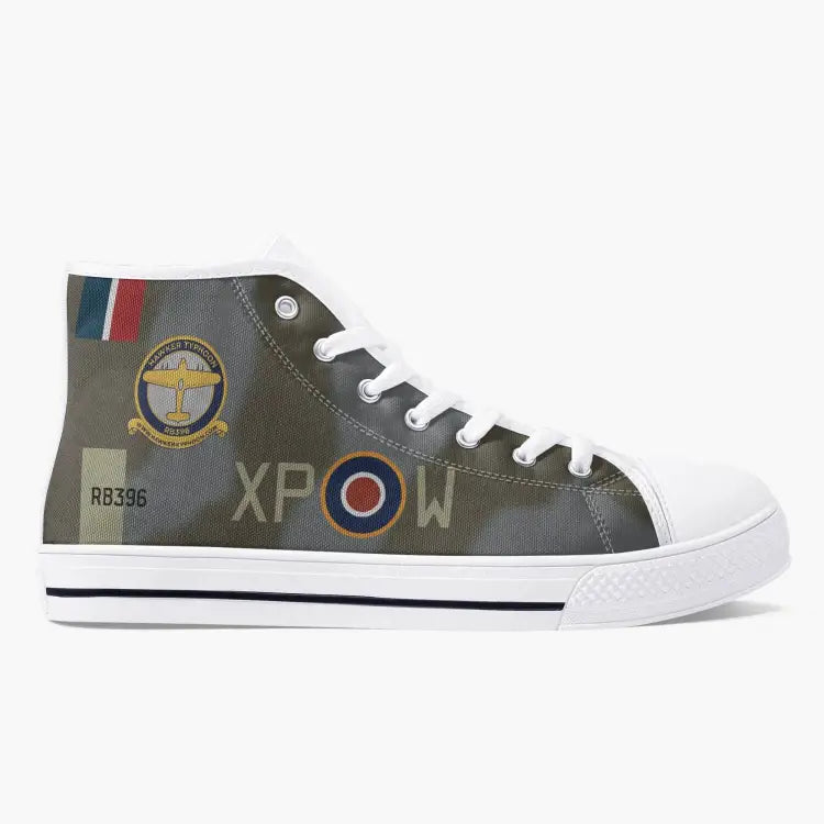 Typhoon RB396 High Top Canvas Shoes
