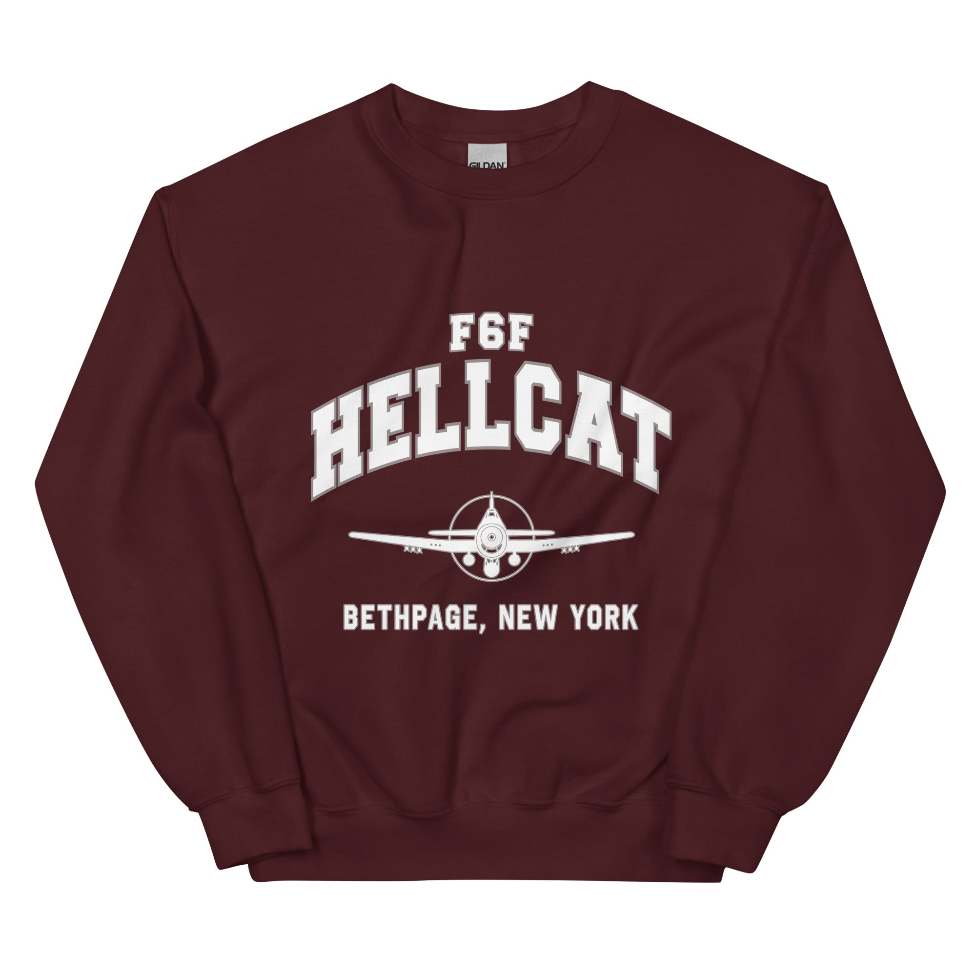 F6F Hellcat College Style Unisex Sweatshirt