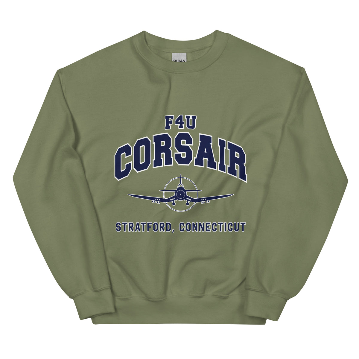 F4U Corsair College Style Unisex Sweatshirt - I Love a Hangar