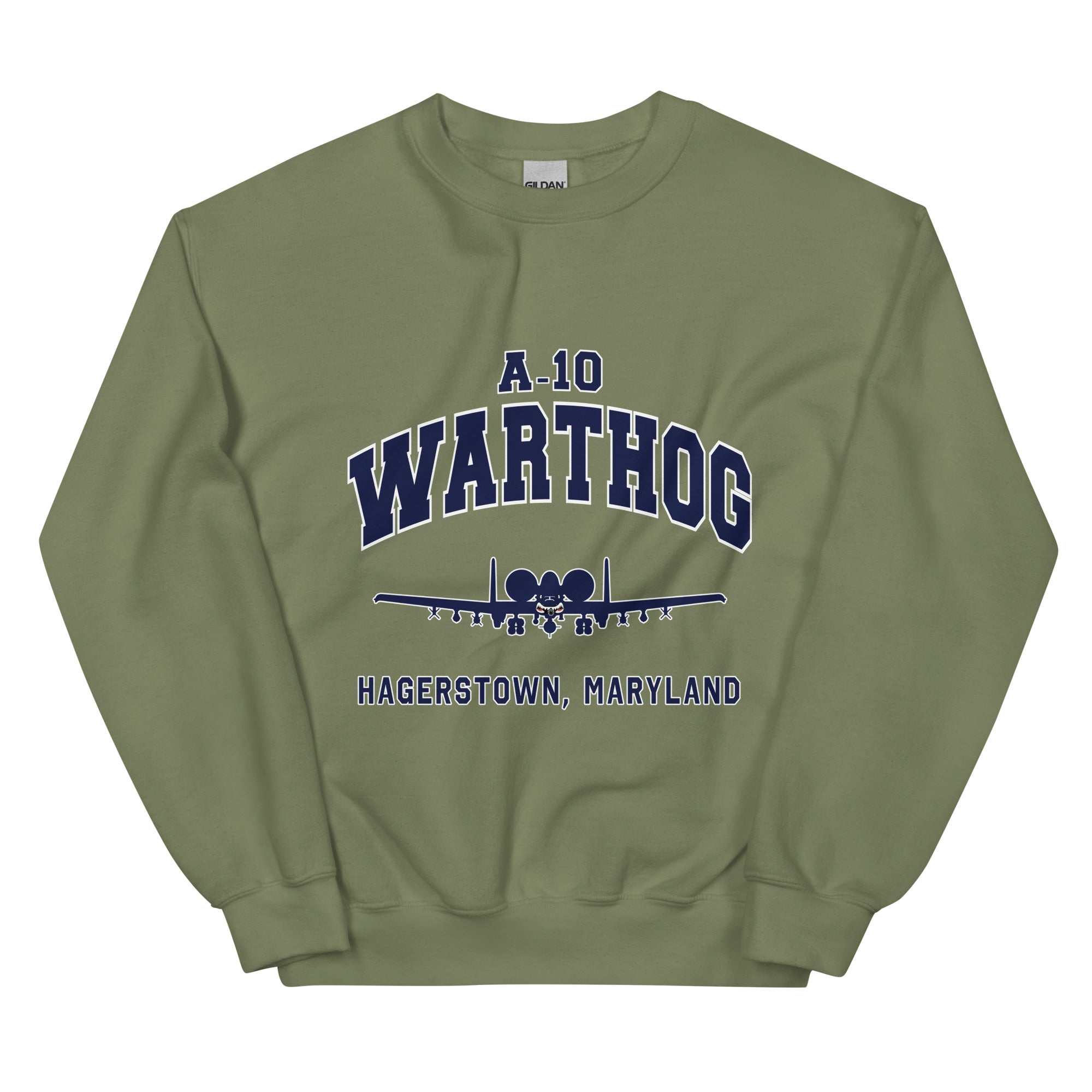 A-10 Warthog College Style Unisex Sweatshirt