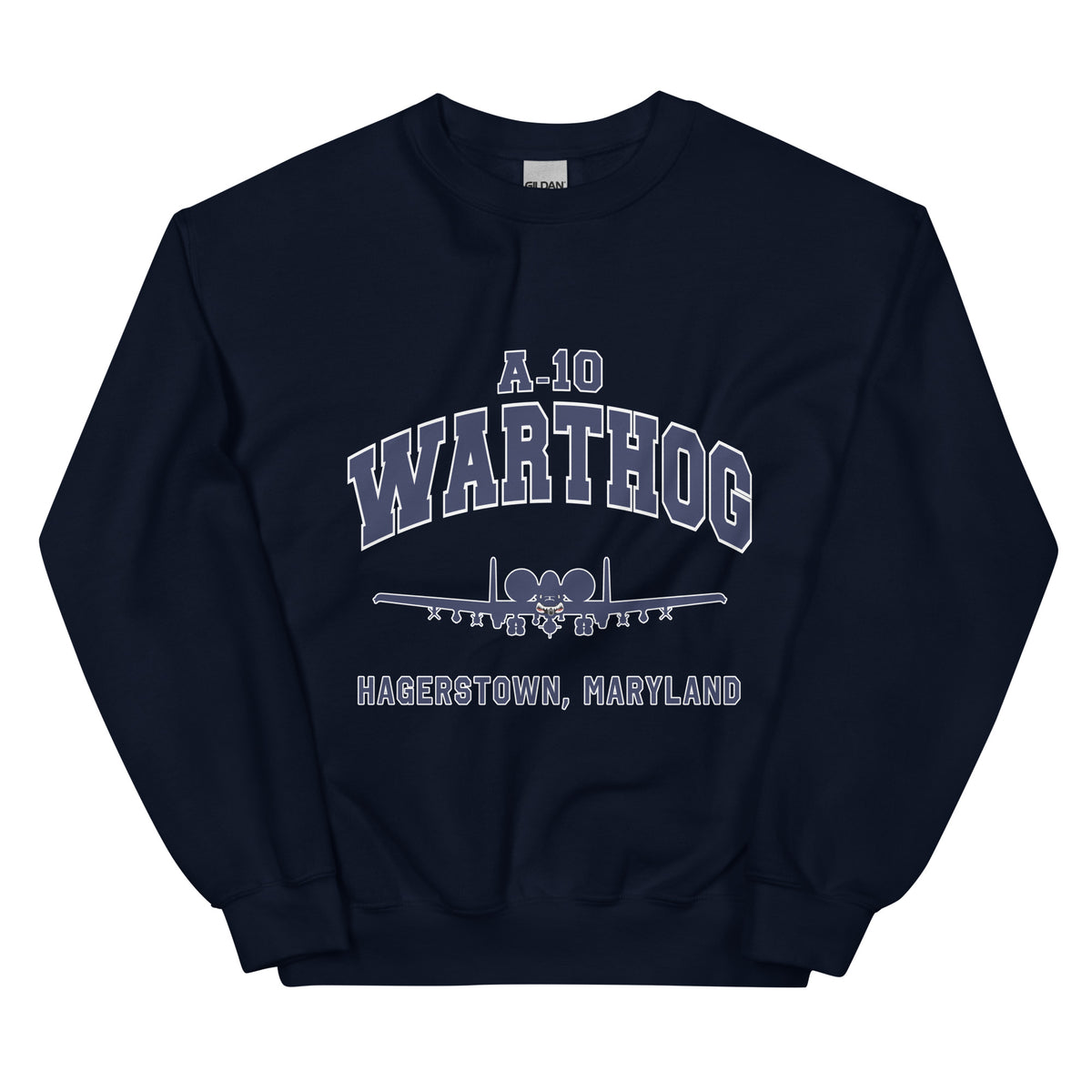 A-10 Warthog College Style Unisex Sweatshirt - I Love a Hangar