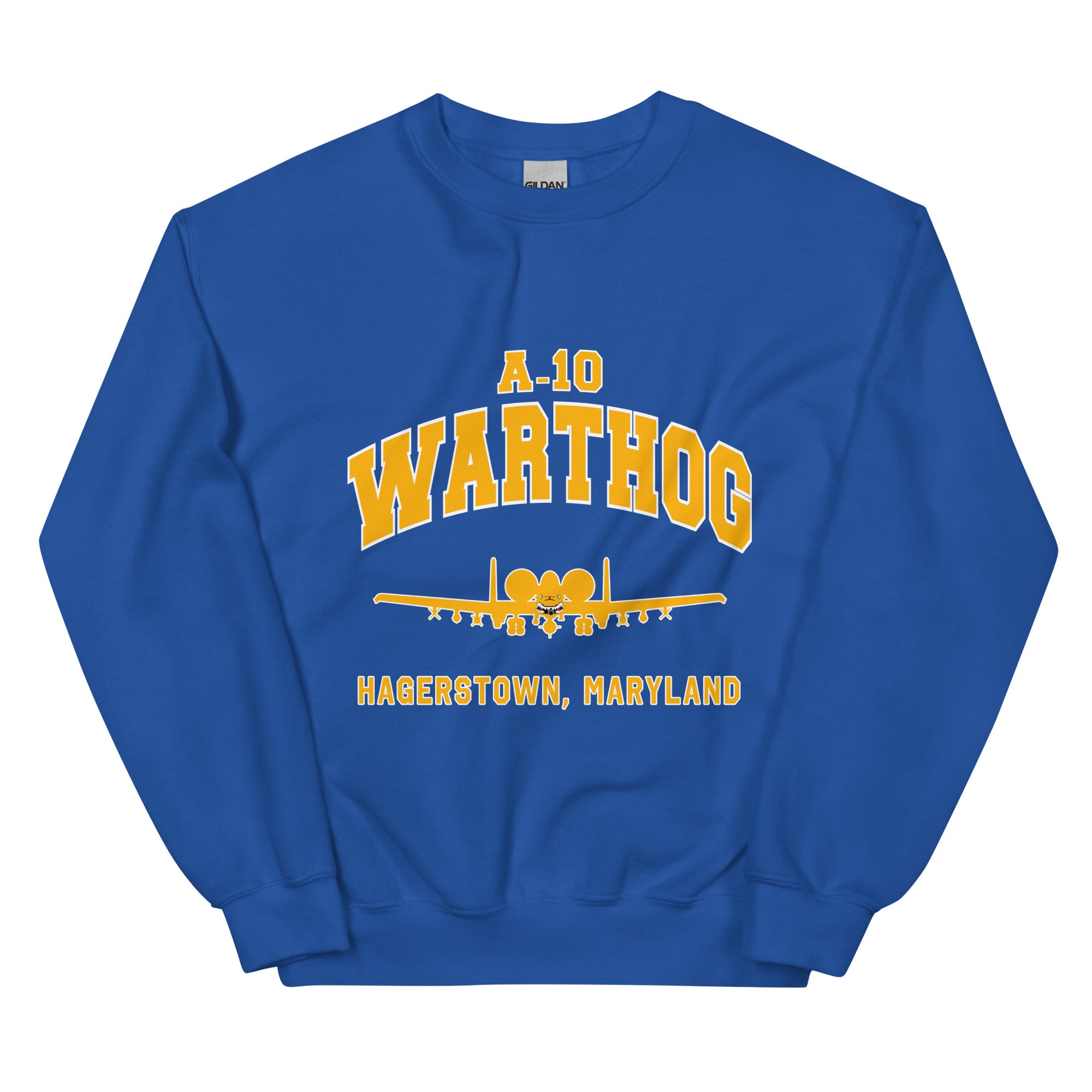 A-10 Warthog College Style Unisex Sweatshirt