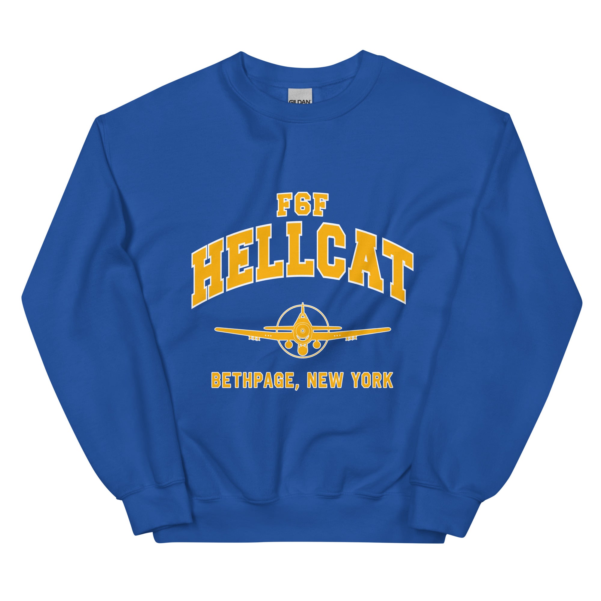 F6F Hellcat College Style Unisex Sweatshirt