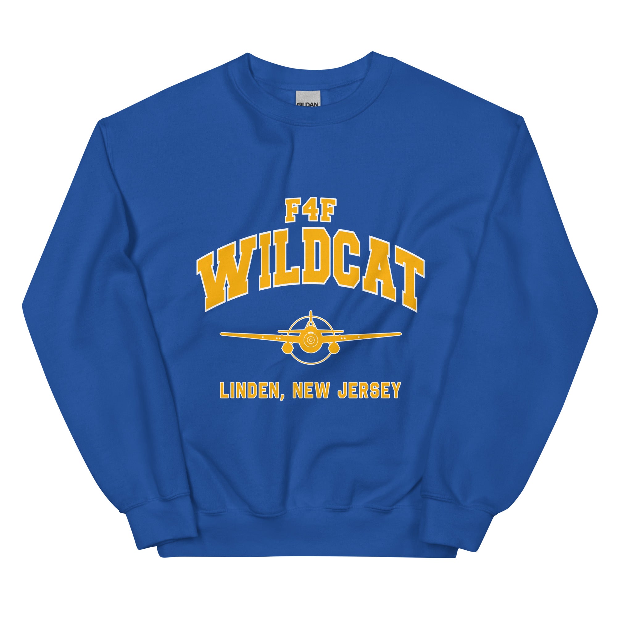 F4F Wildcat College Style Unisex Sweatshirt