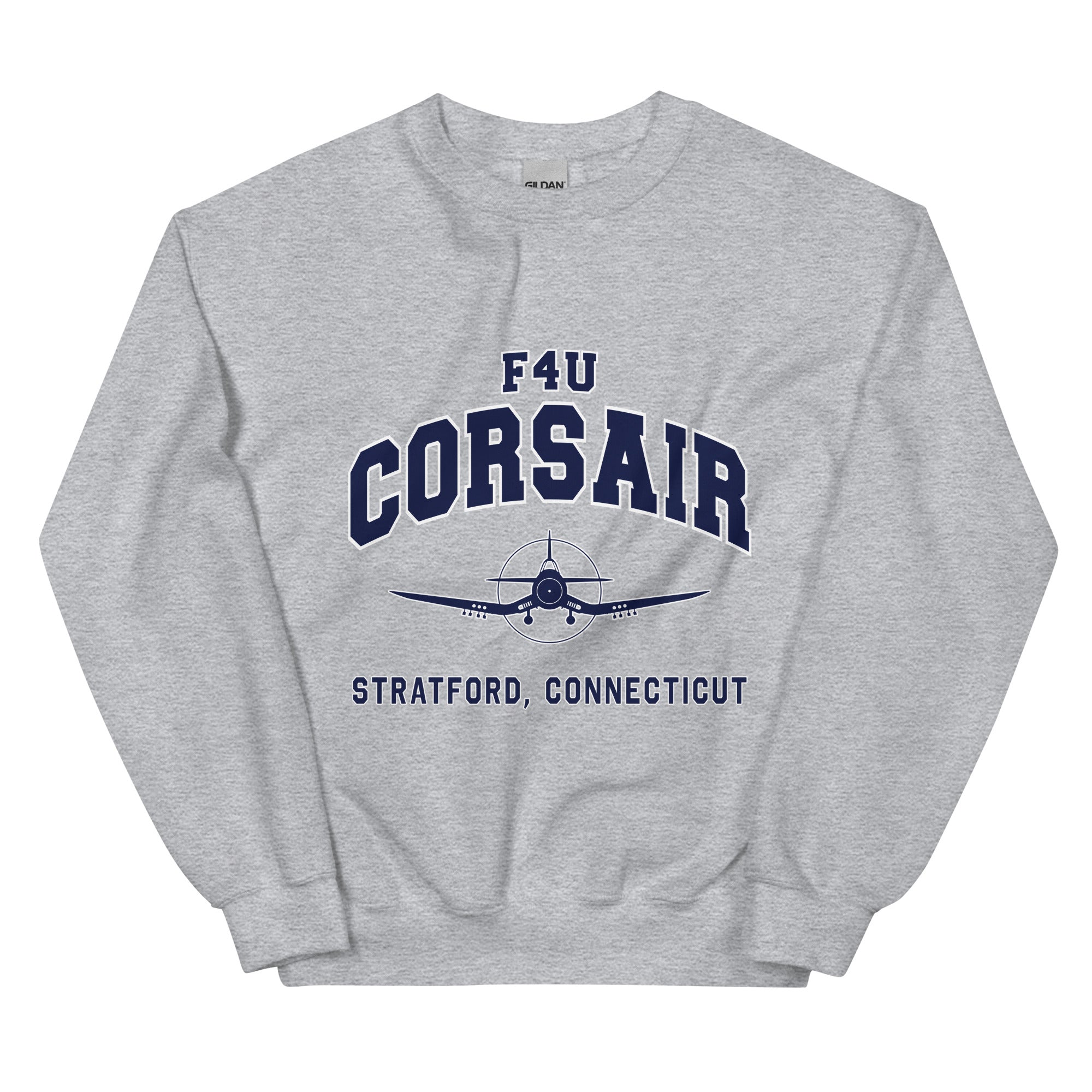 F4U Corsair College Style Unisex Sweatshirt