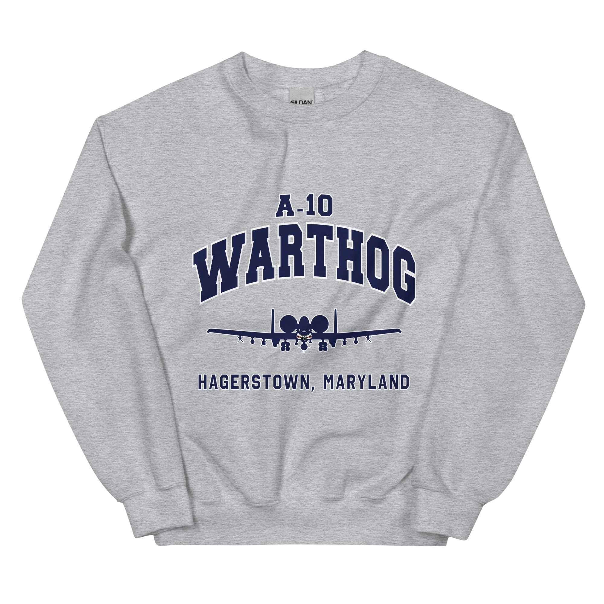 A-10 Warthog College Style Unisex Sweatshirt