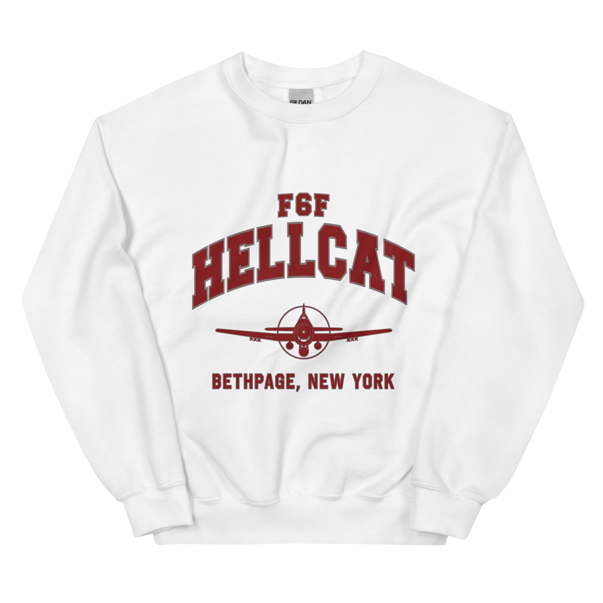 F6F Hellcat College Style Unisex Sweatshirt