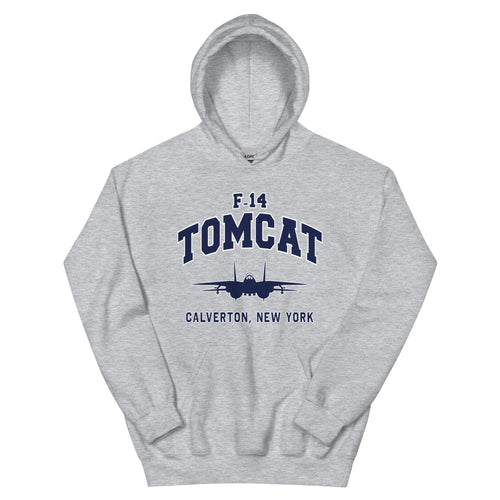 F-14 Tomcat College Style Unisex Hoodie - I Love a Hangar