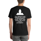SR-71 "Shadow of Death" Short-Sleeve Unisex Premium T-Shirt - I Love a Hangar
