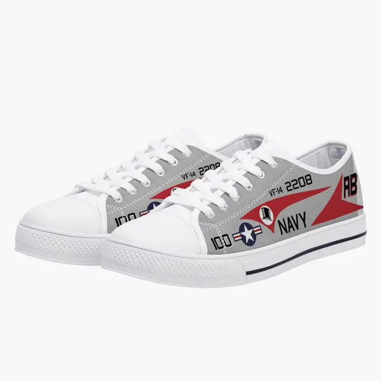 VF-14 "Tophatters" Low Top Canvas Shoes - I Love a Hangar