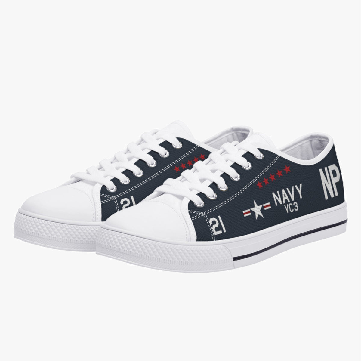 F4U Corsair "NP21" Low Top Canvas Shoes - I Love a Hangar