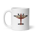 Mosquito Union Jack White Mug