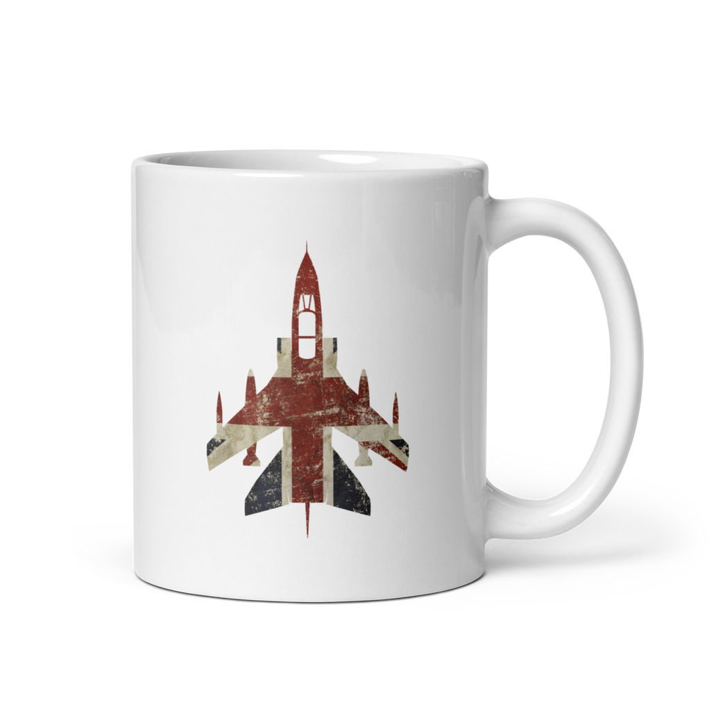 Tornado GR Union Jack White Mug